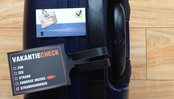 3 kofferlabel vakantiecheck koffer corporateprint corporate print bedrukken print