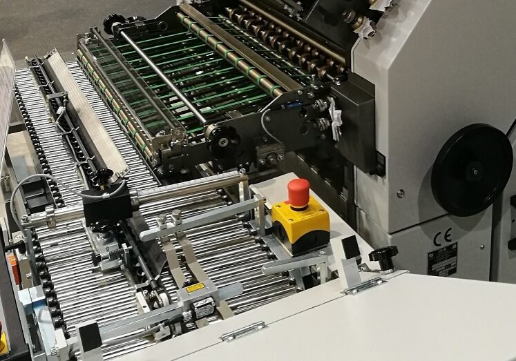 Vouwmachine detail printing corporateprint